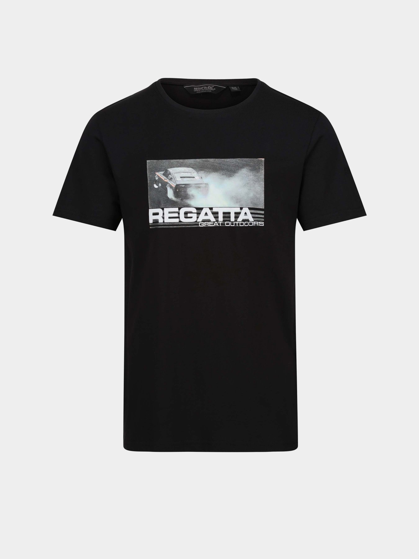 Футболка Regatta Cline VII модель RMT263-800 Чорний Фото