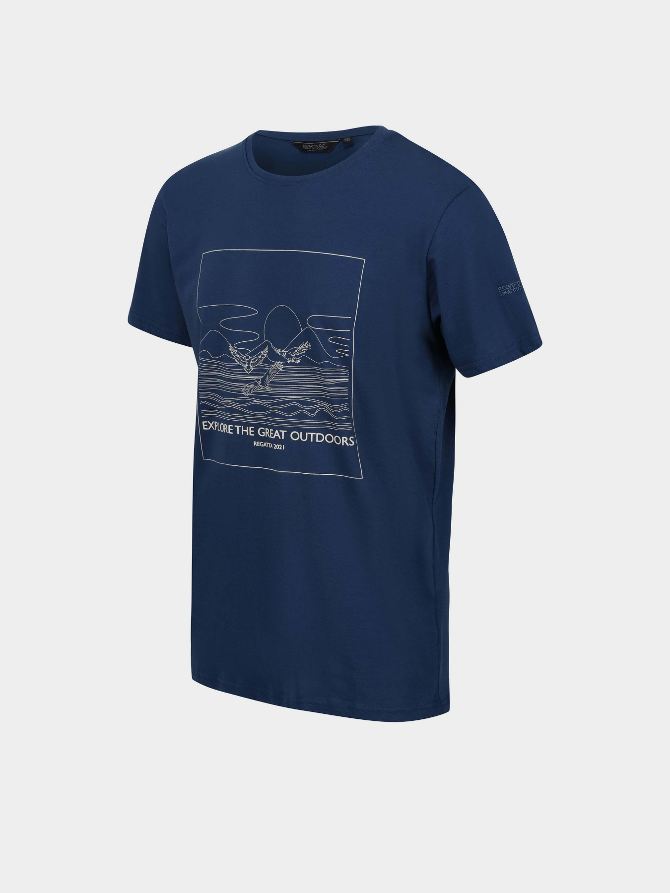 Футболка Regatta Cline VII модель RMT263-8PQ Синій Фото