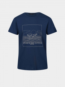 Футболка Regatta Cline VII модель RMT263-8PQ Синій Фото
