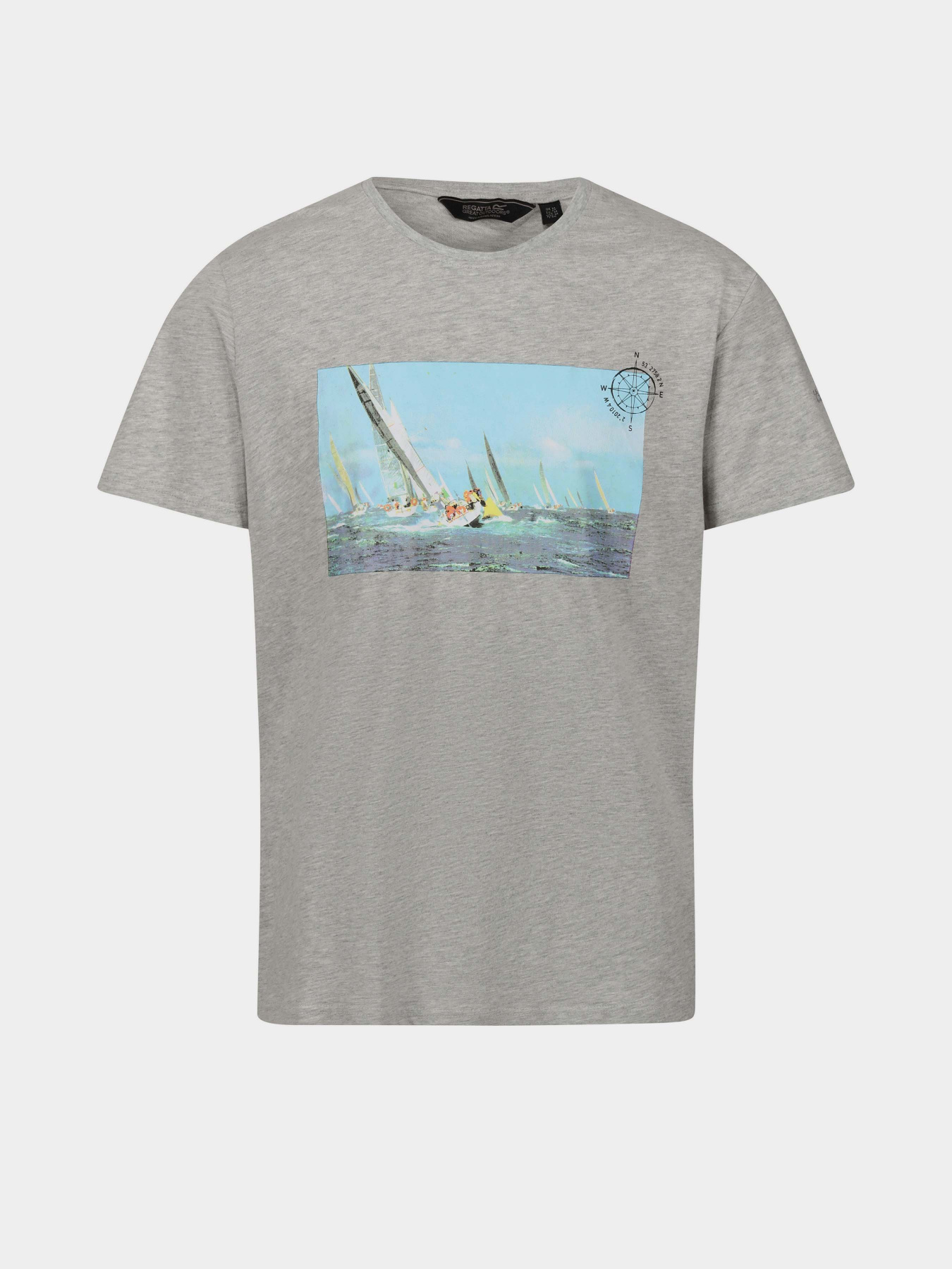 Футболка Regatta Cline VII модель RMT263-C9J Сірий Фото