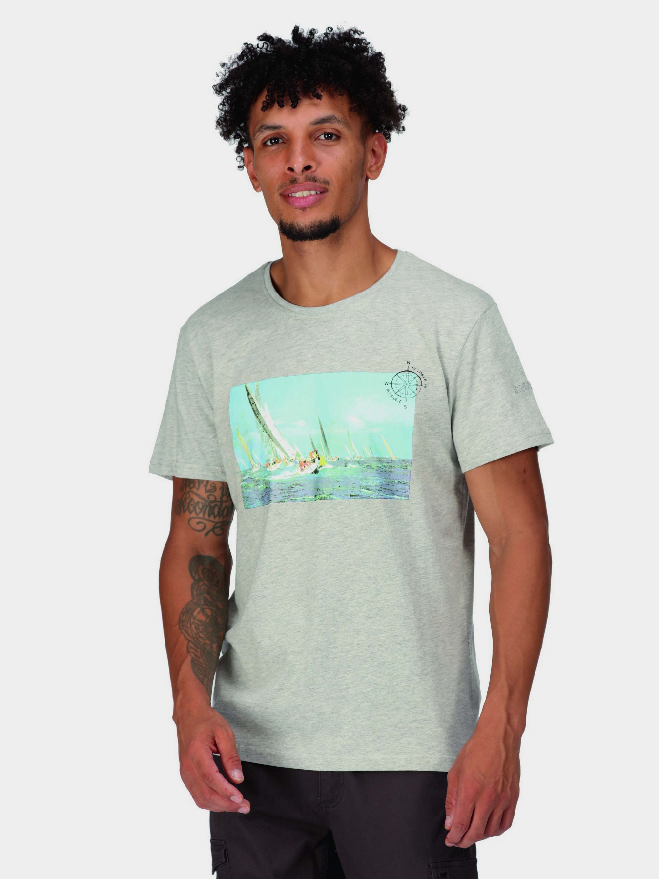 Футболка Regatta Cline VII модель RMT263-C9J Сірий Футболка Regatta Cline VII модель RMT263-C9J Сірий Фото