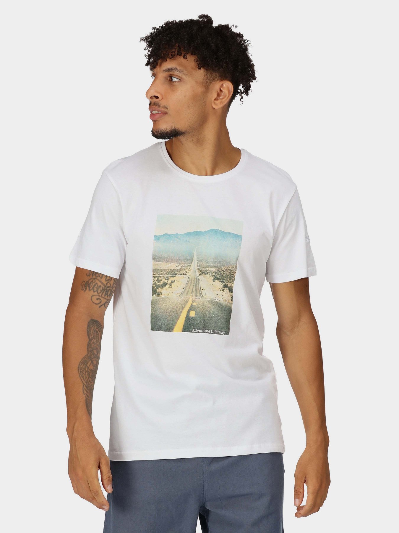 Футболка Regatta Cline VII модель RMT263-X9W Білий Футболка Regatta Cline VII модель RMT263-X9W Білий Фото