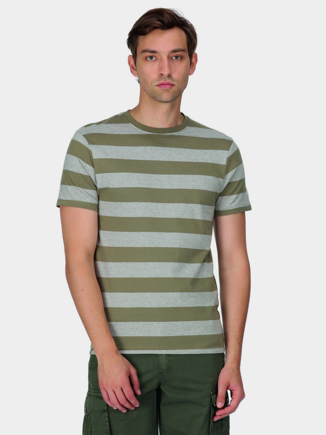 Футболка Regatta Ryeden модель RMT265-JR7 Зелений, білий Фото