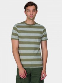 Футболка Regatta Ryeden модель RMT265-JR7 Зелений, білий Футболка Regatta Ryeden модель RMT265-JR7 Зелений, білий Фото