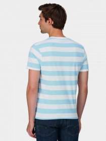 Футболка Regatta Ryeden модель RMT265-JRE Білий, блакитний Фото