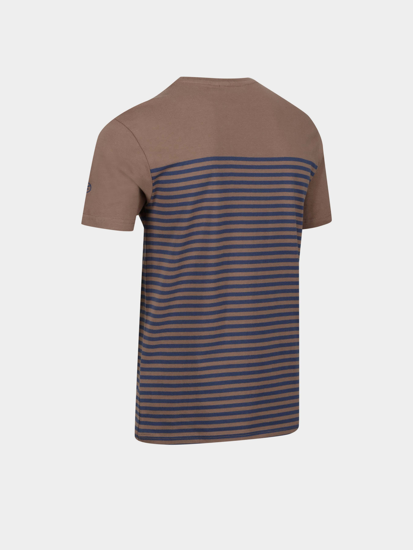 Футболка Regatta Shorebay модель RMT266-P6R Коричневий, синій Фото