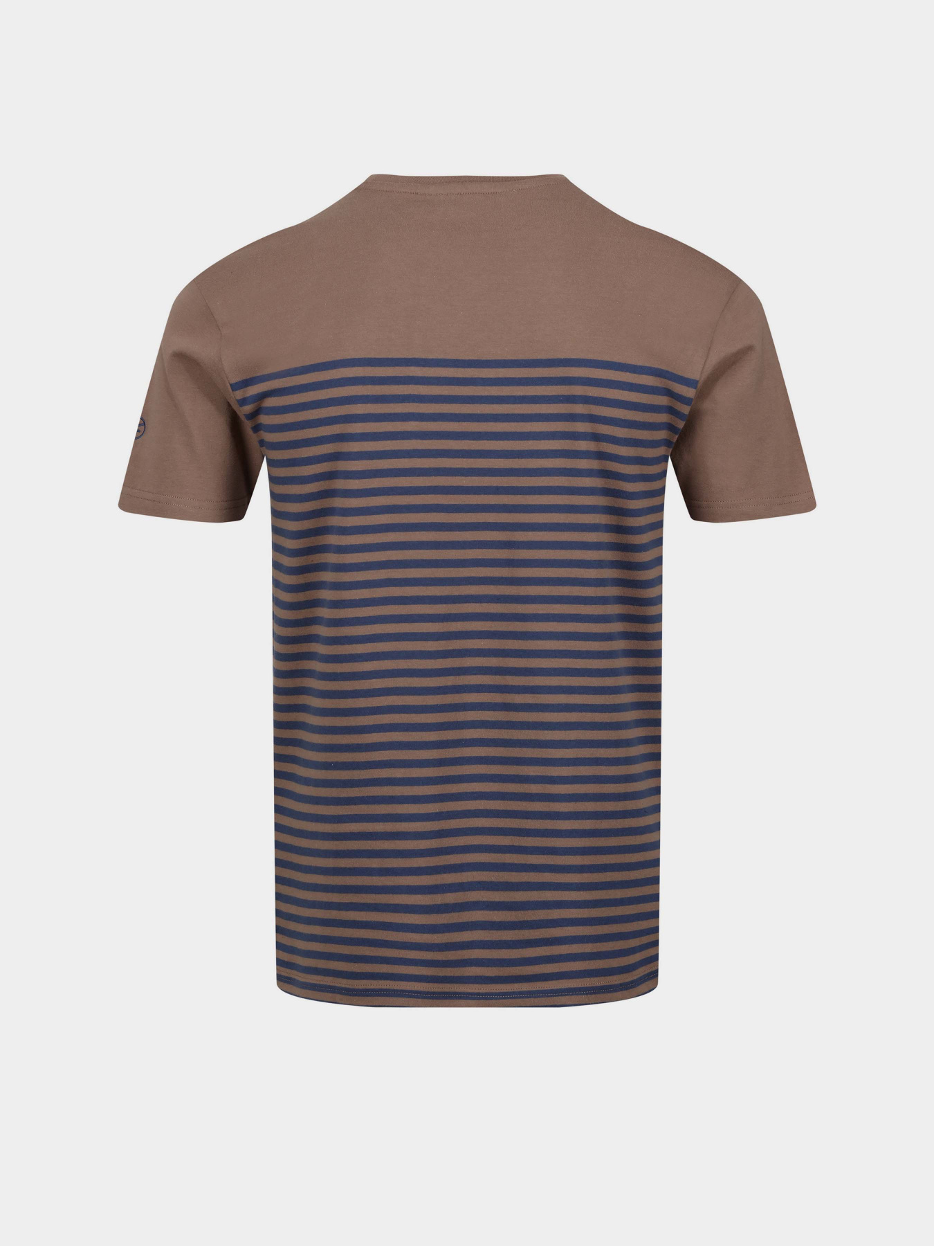 Футболка Regatta Shorebay модель RMT266-P6R Коричневий, синій Фото