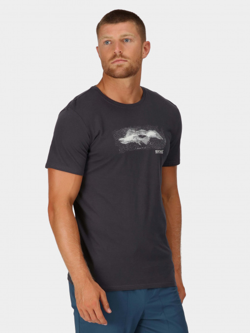 Футболка Regatta Breezed III модель RMT273-038 Сірий Фото