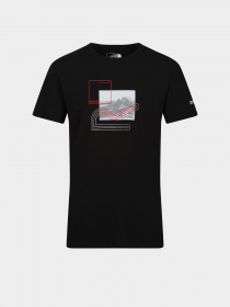 Футболка Regatta Breezed III модель RMT273-800 Чорний Фото