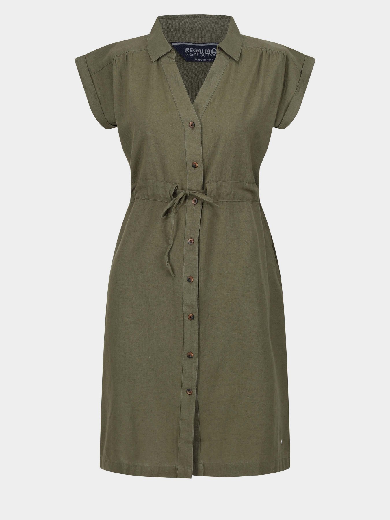 Платье мини Regatta Rura модель RWD059-KZL Зелений Фото