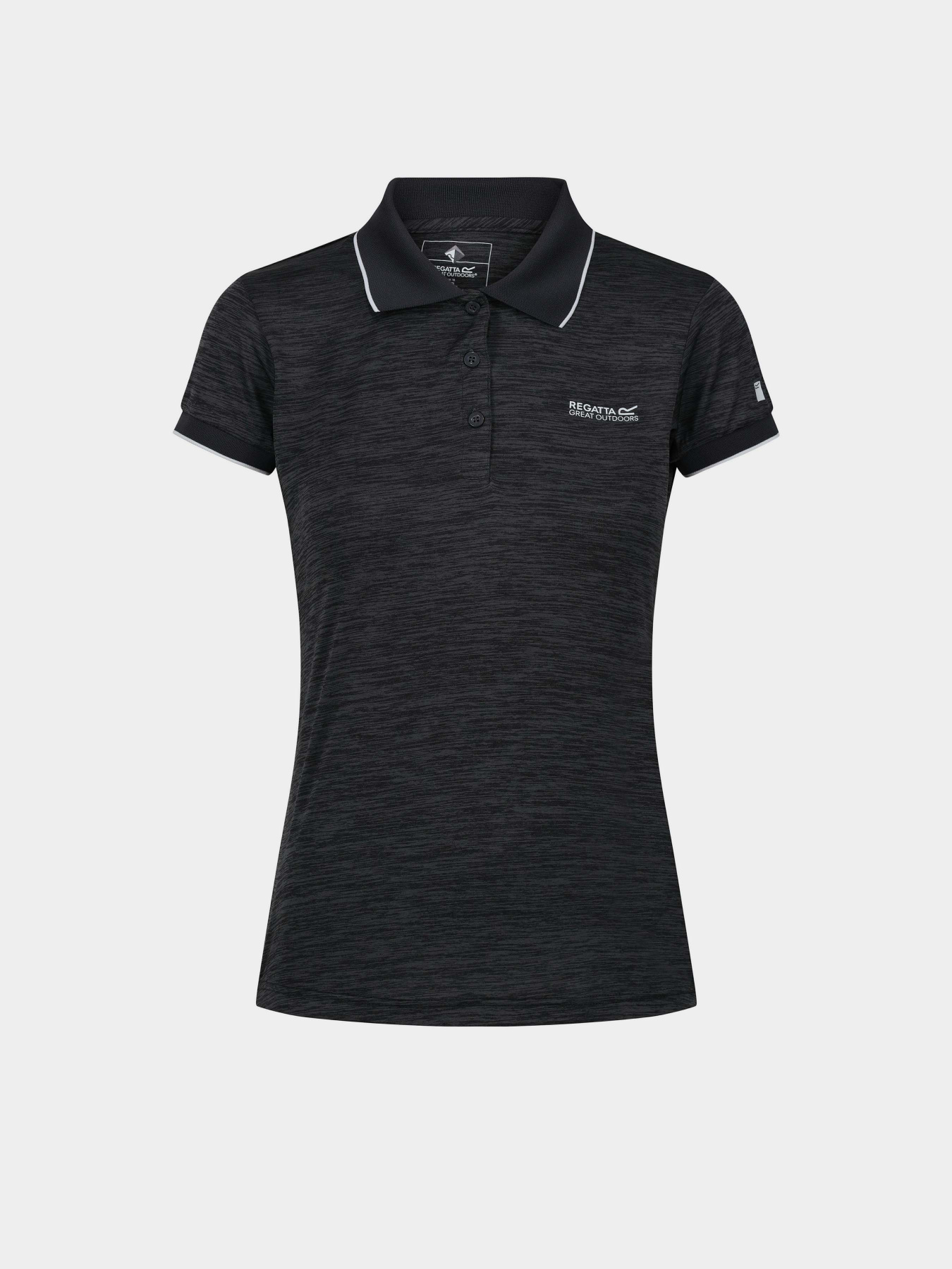 Поло Regatta Remex II модель RWT178-800 Чорний Фото