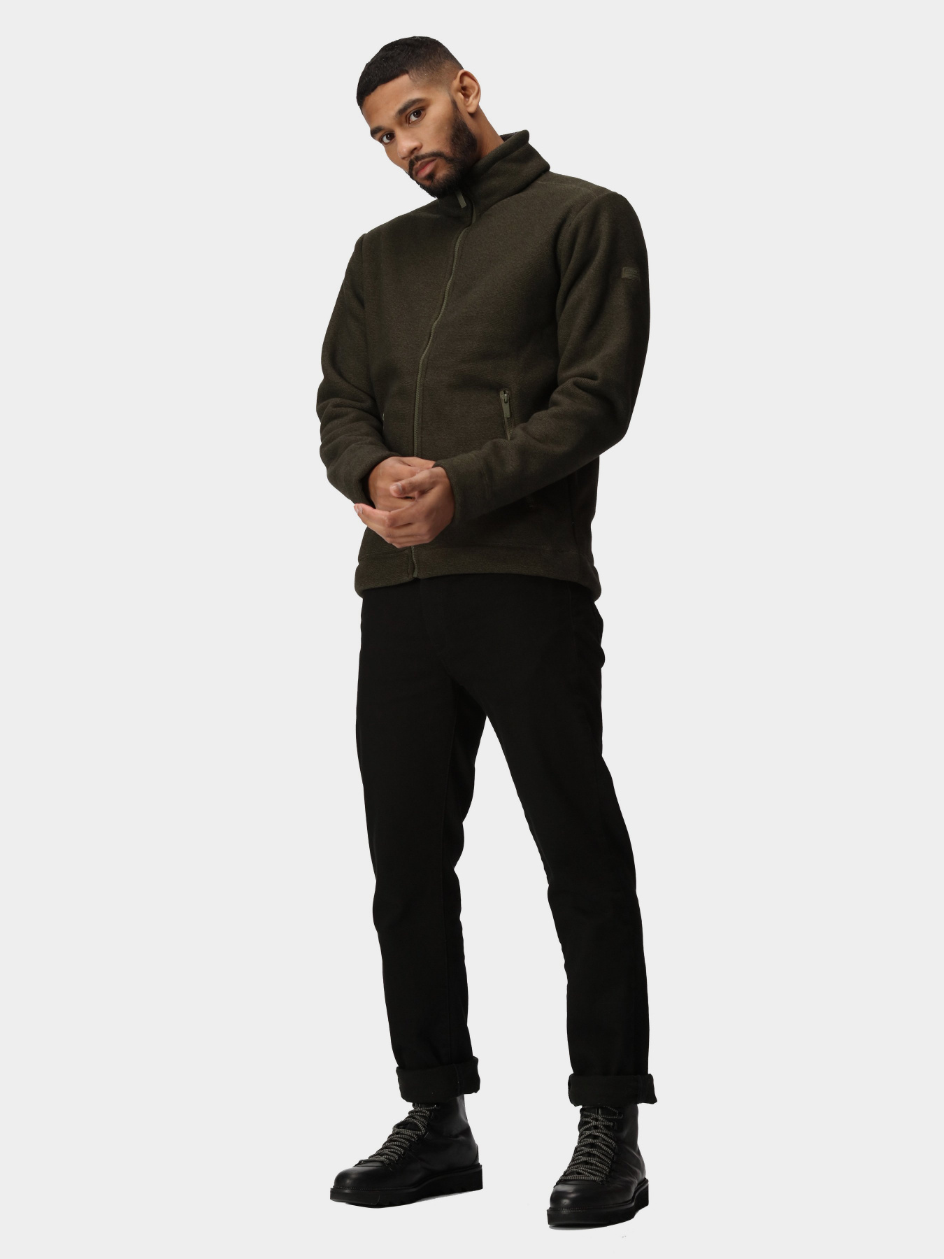 Кофта Regatta Garrian II модель RMA526-7UR Хакі, чорний Фото