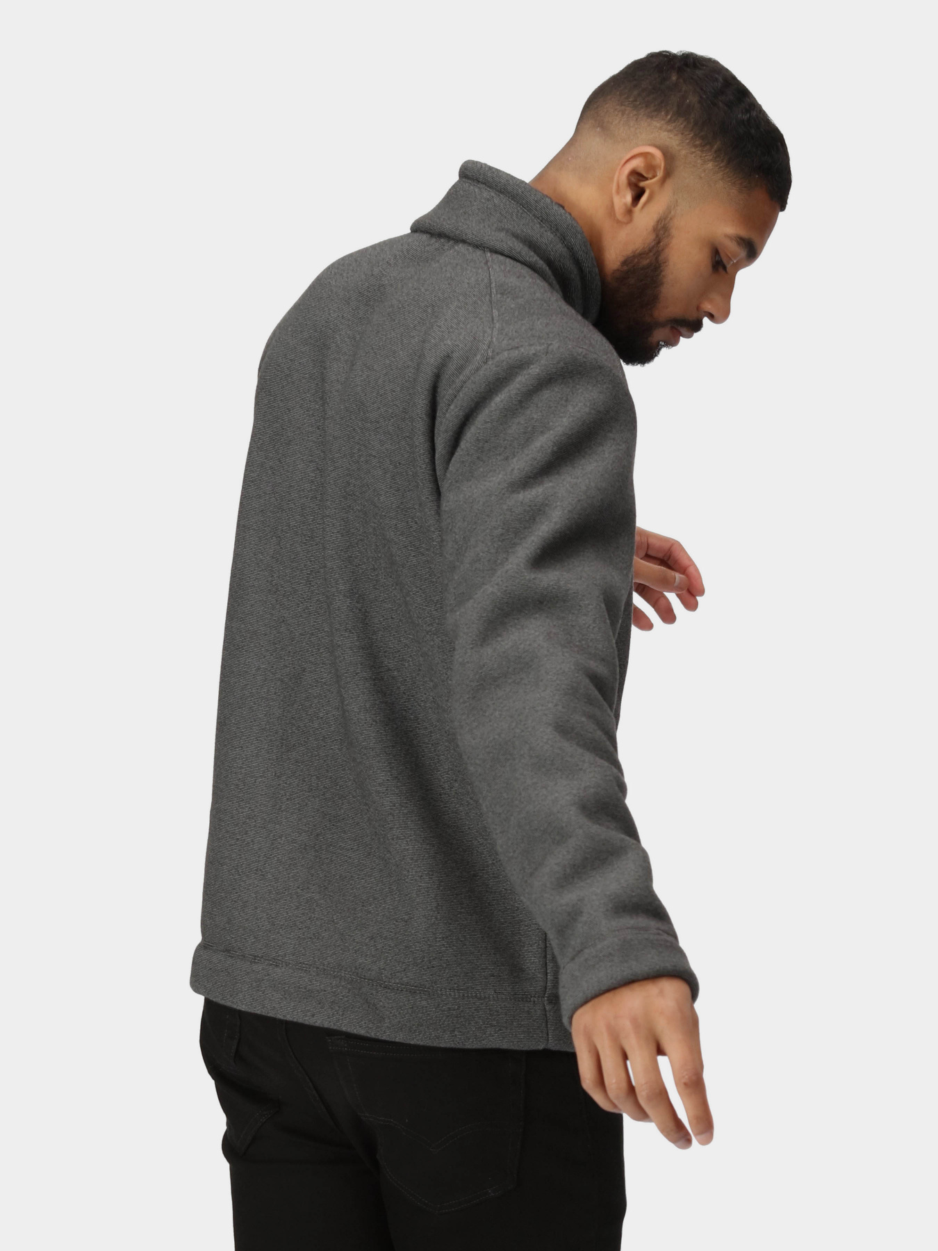 Кофта Regatta Garrian II модель RMA526-Y48 Сірий, чорний Фото