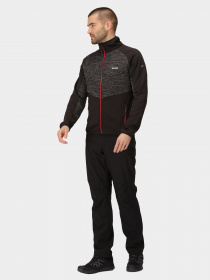 Кофта Regatta модель RMA536-KDY Чорний, сірий Фото