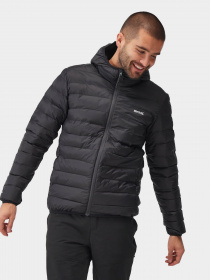 Демисезонная куртка Regatta Hooded Marizion модель RMN223-800 Чорний Фото