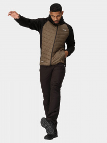 Ветровка Regatta AndresonVIII Hybrd модель RMN228-R78 Хакі, чорний Фото