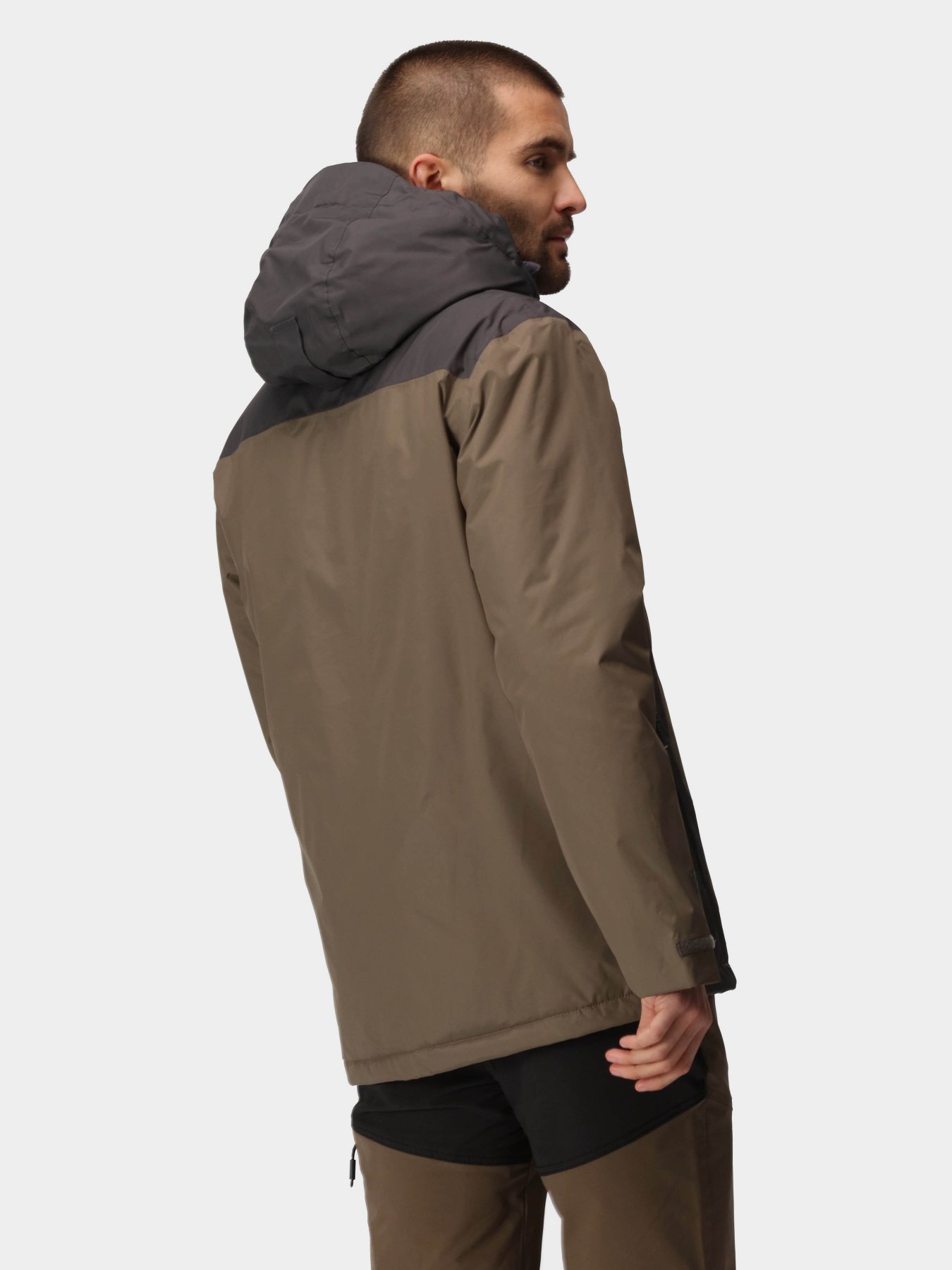 Демисезонная куртка Regatta Thornridge II модель RMP281-IAK Хакі, чорний Фото