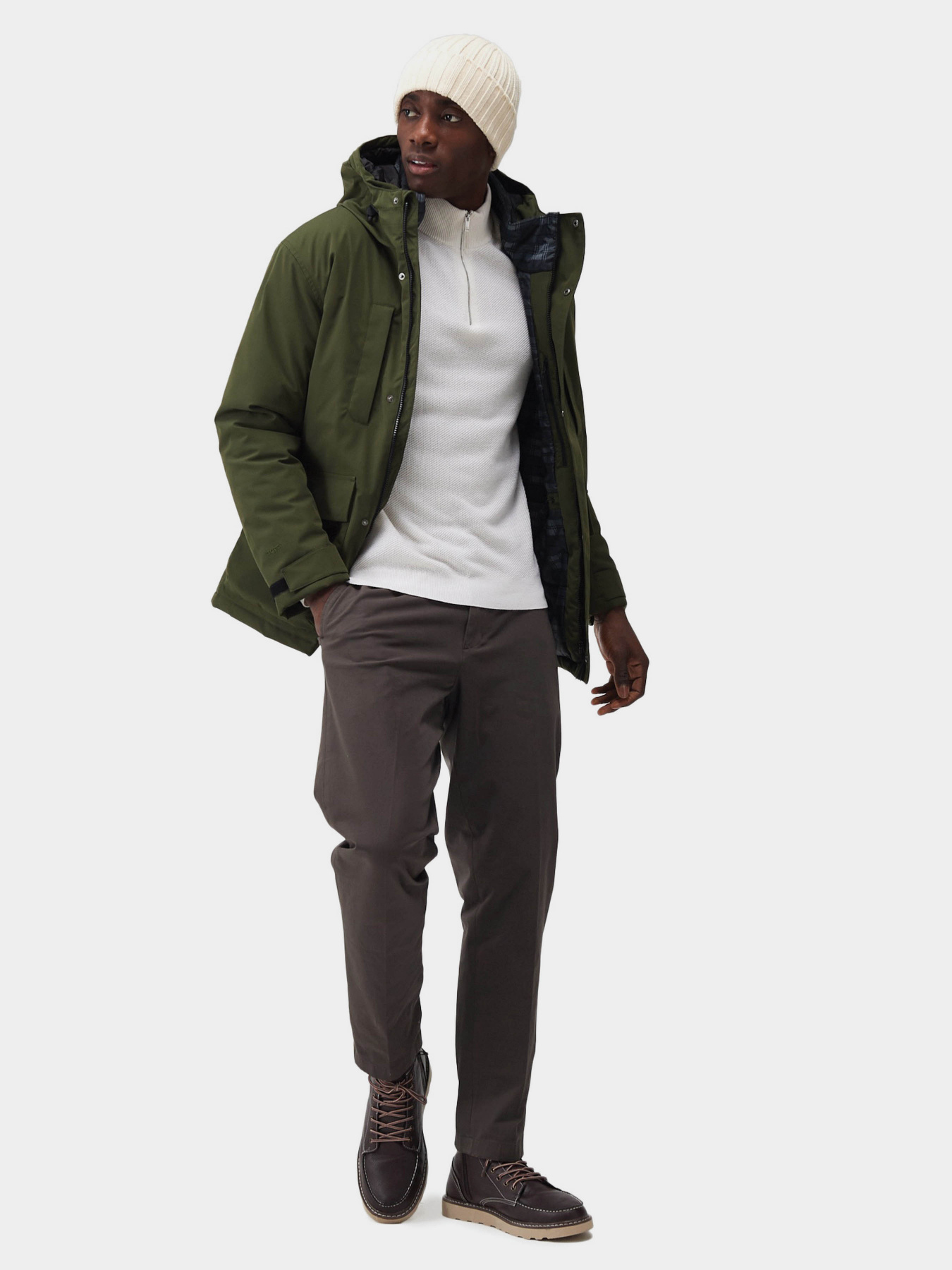 Зимова куртка Regatta модель RMP353-41C Хакі Фото