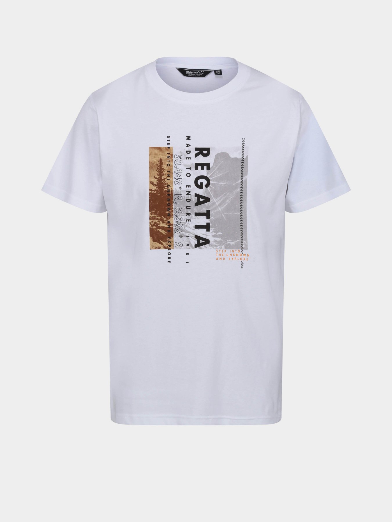 Футболка Regatta Cline VII модель RMT263-HUJ Білий Фото