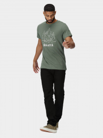 Футболка Regatta Cline VII модель RMT263-U7Y Хакі Фото