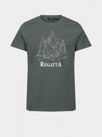 Футболка Regatta Cline VII модель RMT263-U7Y Хакі Фото