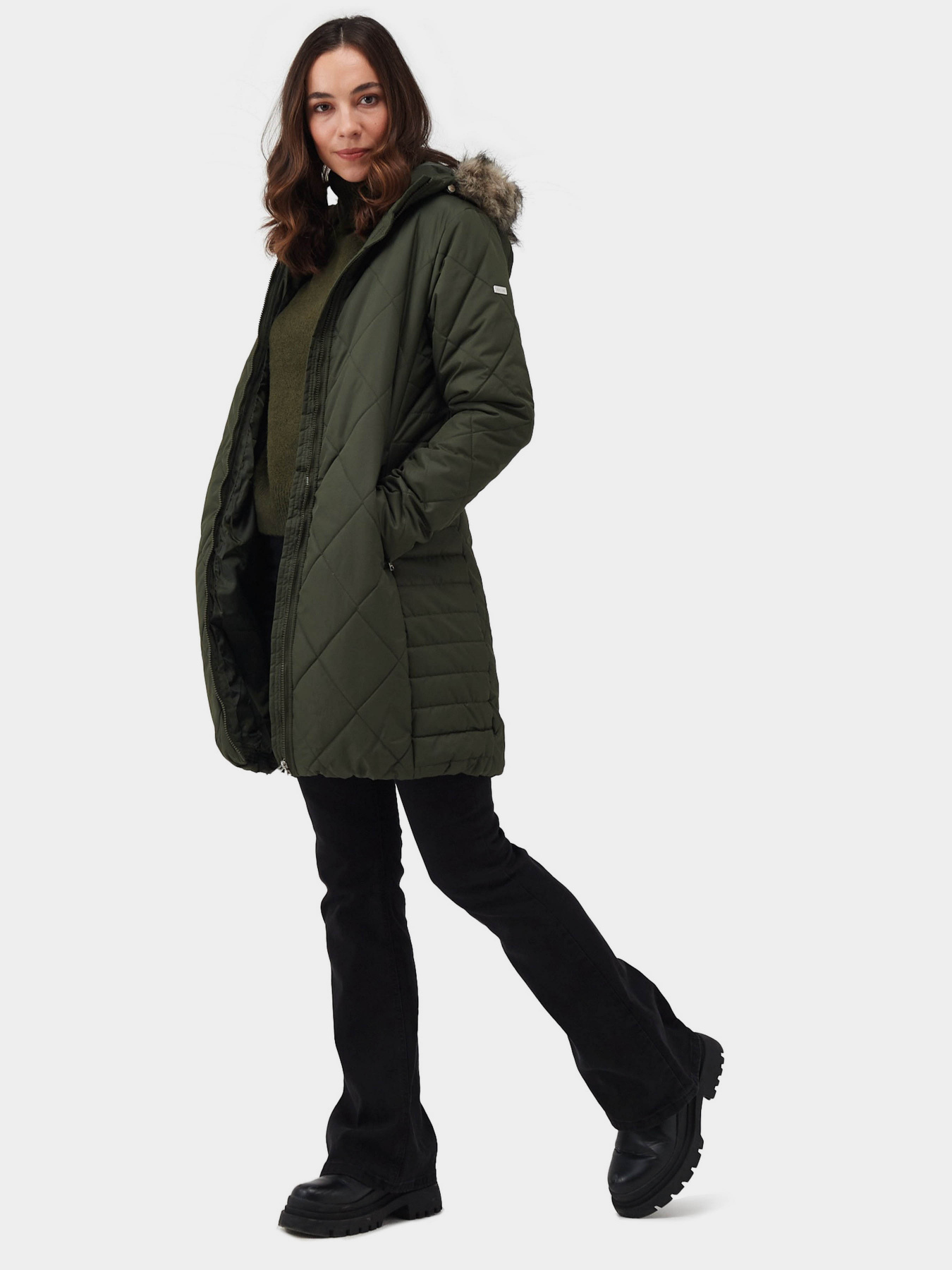 Зимова куртка Regatta Fritha II модель RWN219-41C Хакі Фото