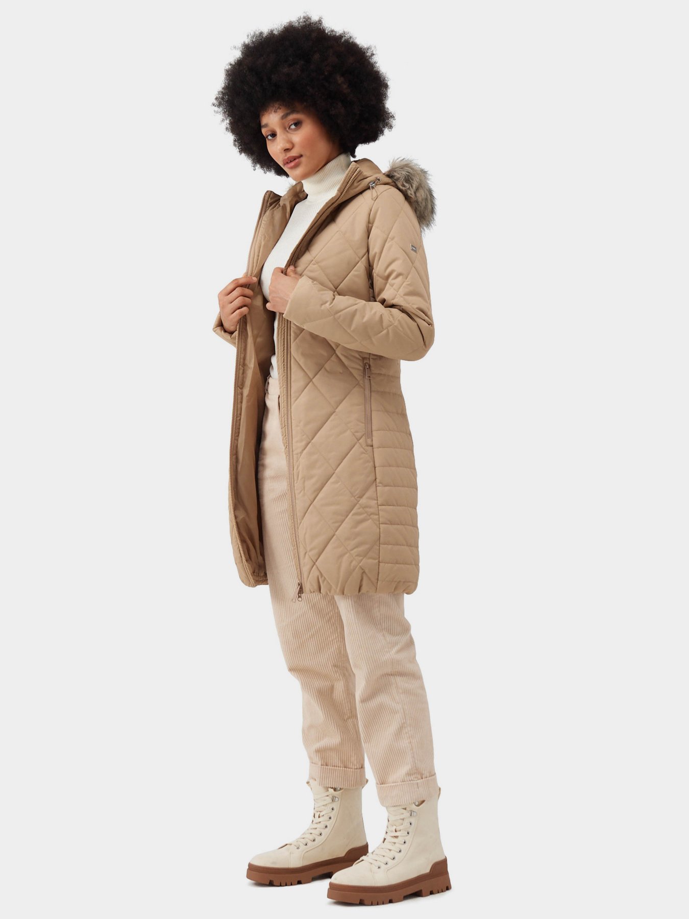 Зимова куртка Regatta Fritha II модель RWN219-LM6 Бежевий Фото