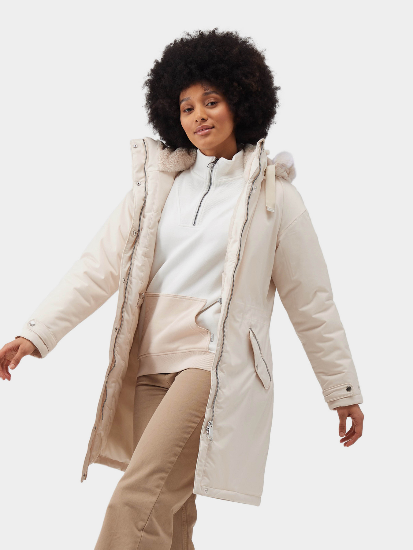 Парка Regatta модель RWP373-045 Бежевий Фото