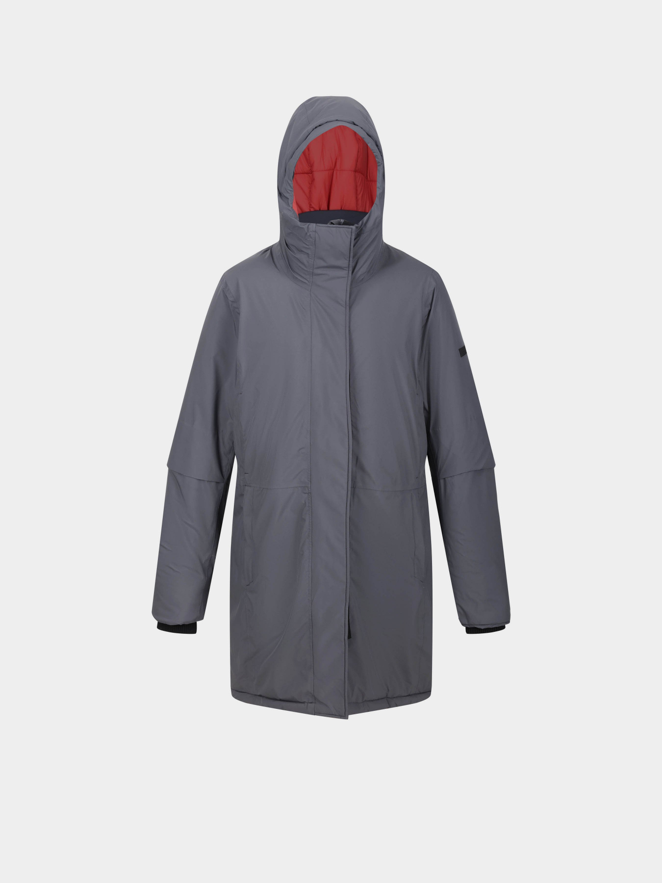 Зимова куртка Regatta Yewbank III модель RWP384-GM6 Сірий, червоний Фото