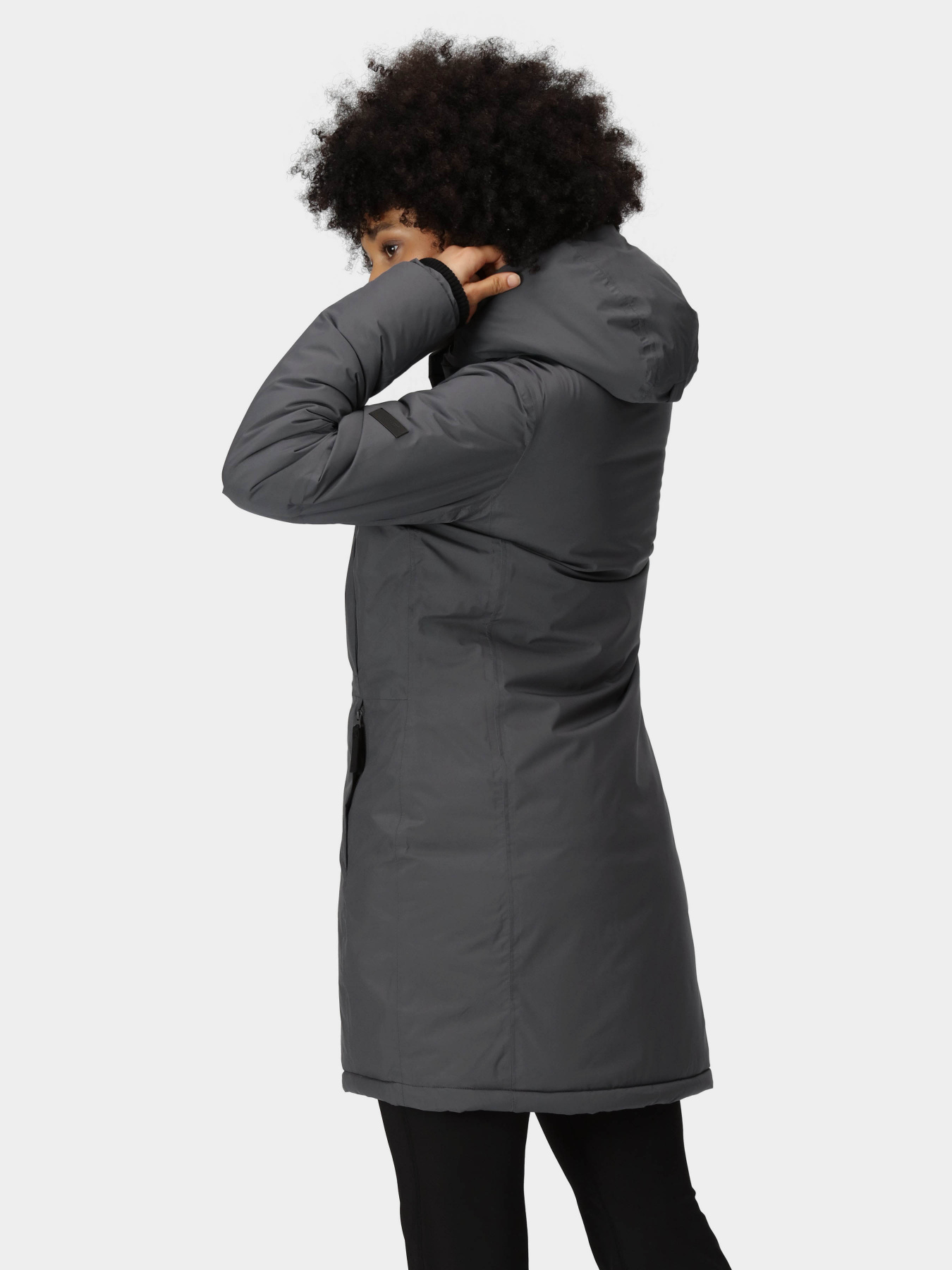 Зимова куртка Regatta Yewbank III модель RWP384-GM6 Сірий, червоний Фото