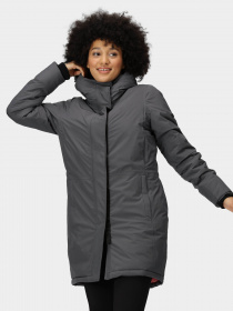 Зимова куртка Regatta Yewbank III модель RWP384-GM6 Сірий, червоний Фото