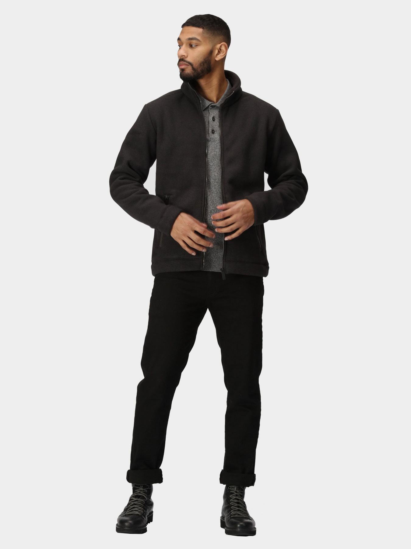 Кофта Regatta Garrian II модель RMA526-043 Чорний Фото