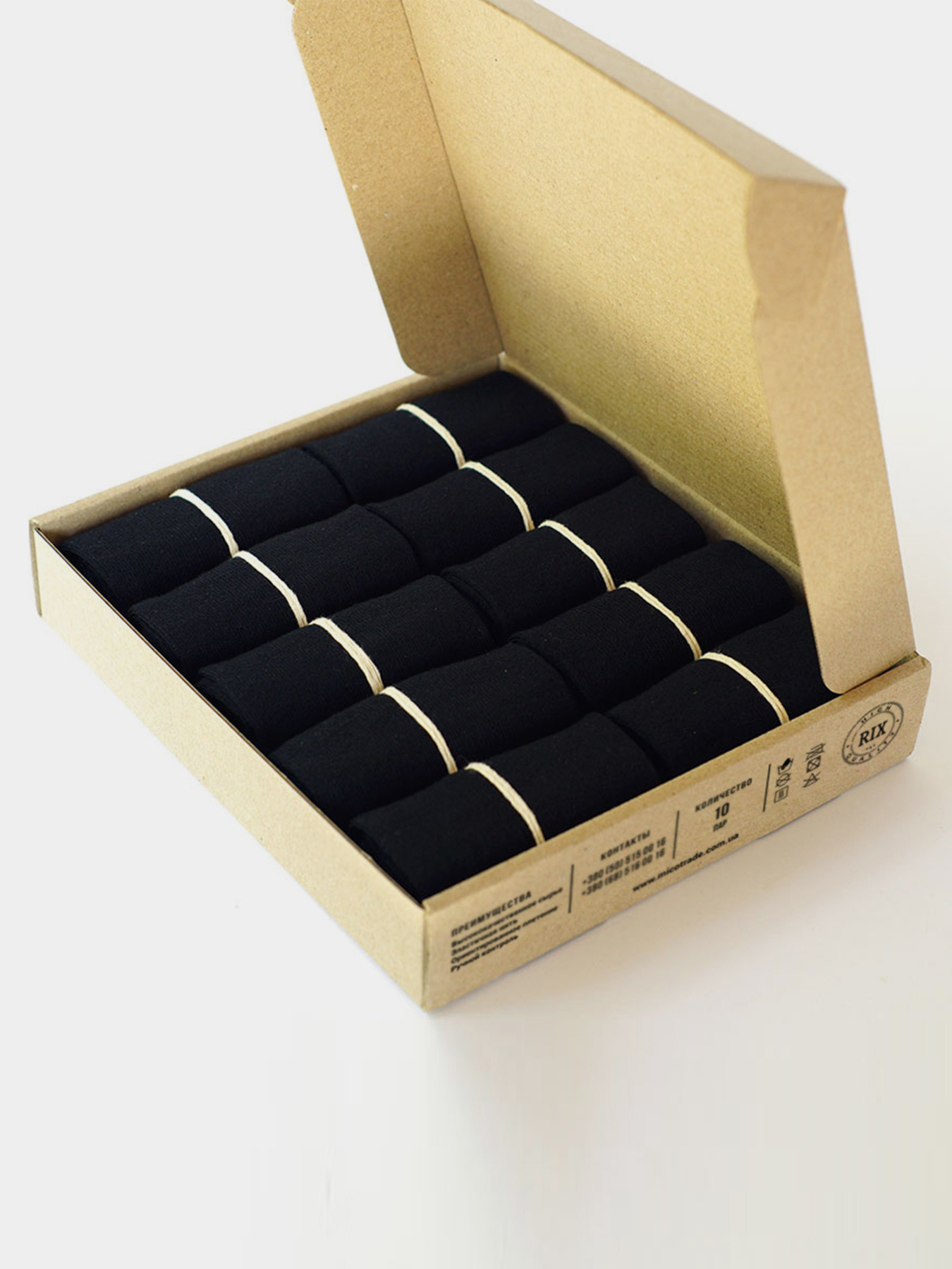 Набор носков RIX модель MNA31EC121237 Набор носков RIX модель MNA31EC121237 Фото