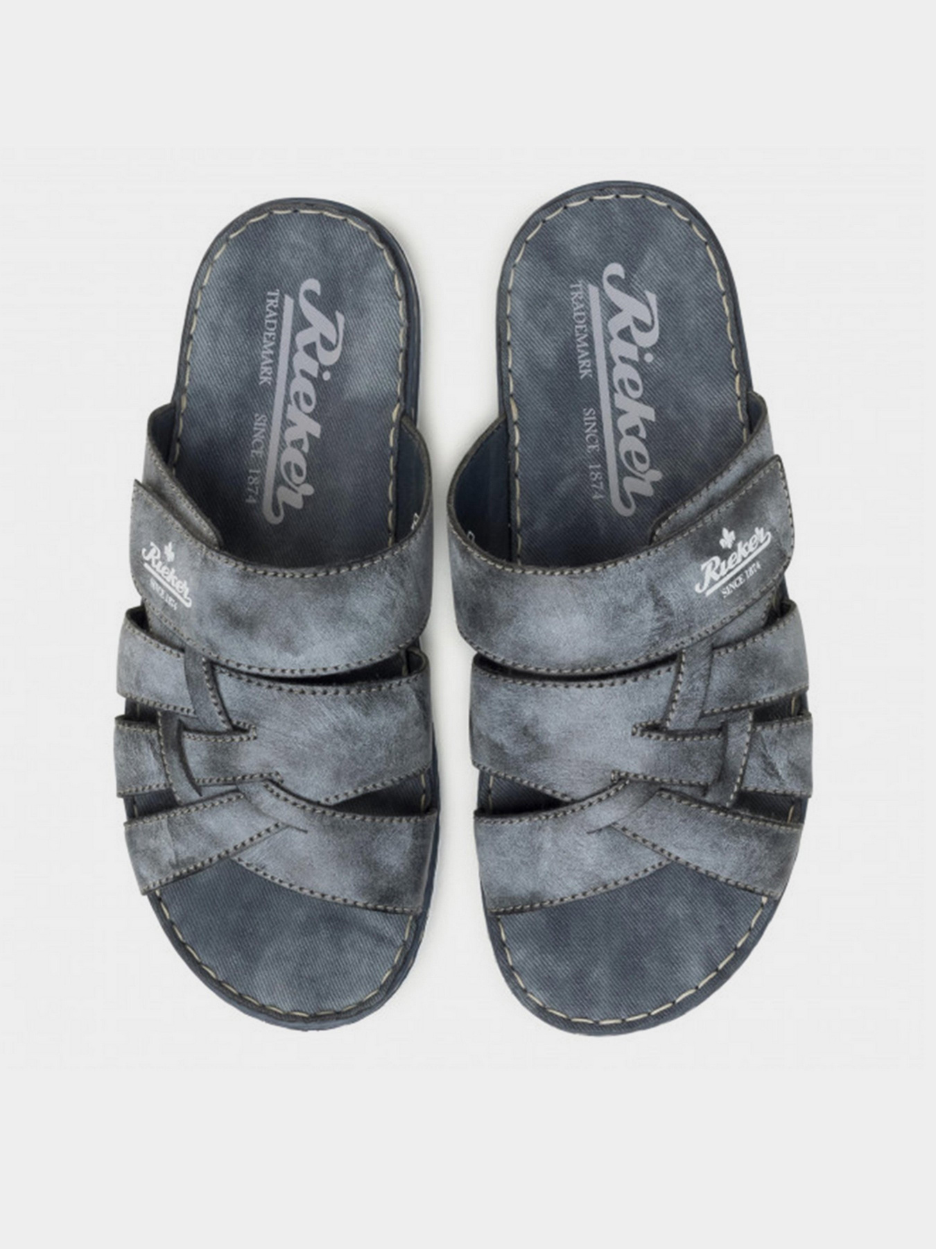 Шлепанцы RIEKER модель 21073/14 Шлепанцы RIEKER модель 21073/14 Фото