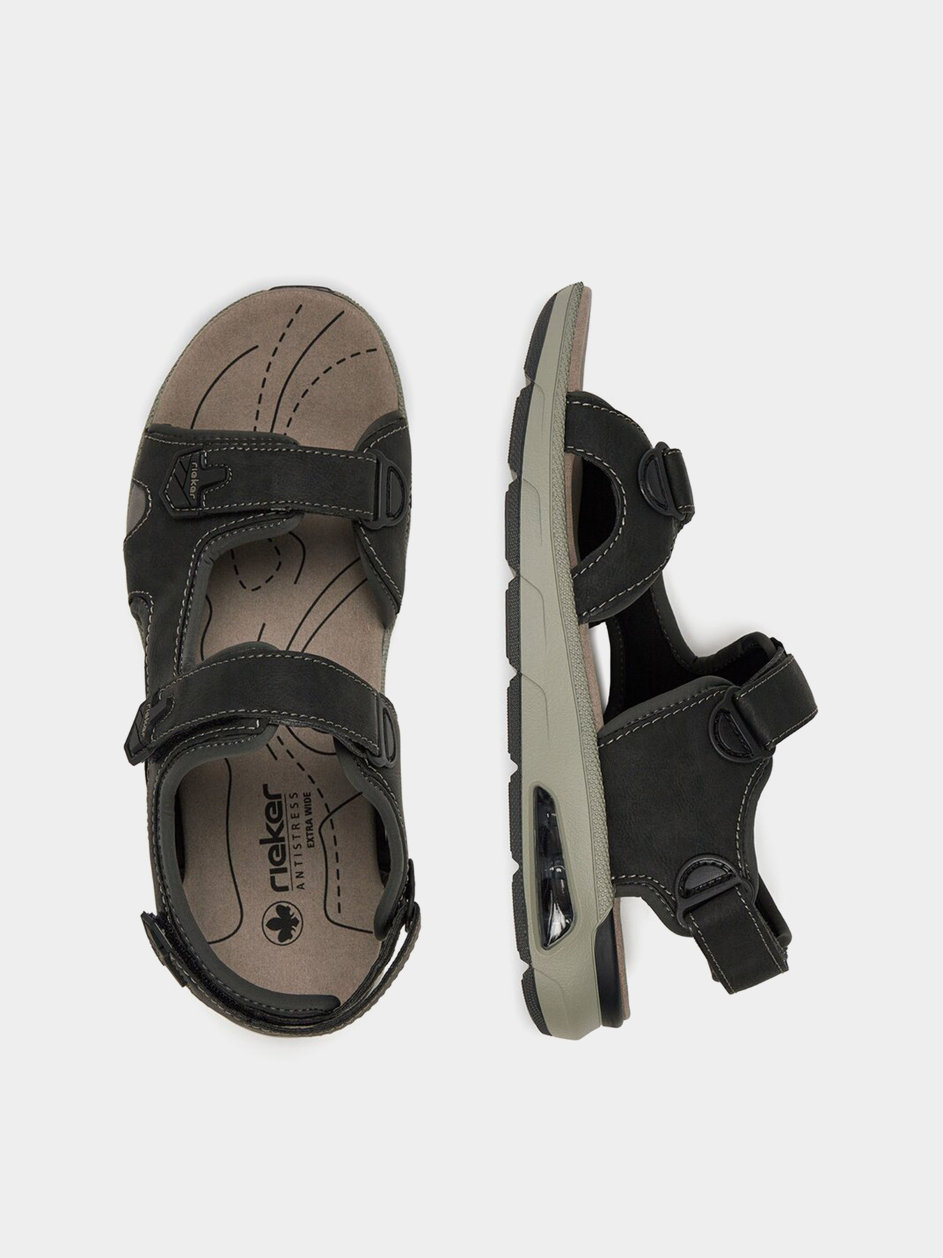 Сандалии RIEKER модель 29151/00 Сандалии RIEKER модель 29151/00 Фото