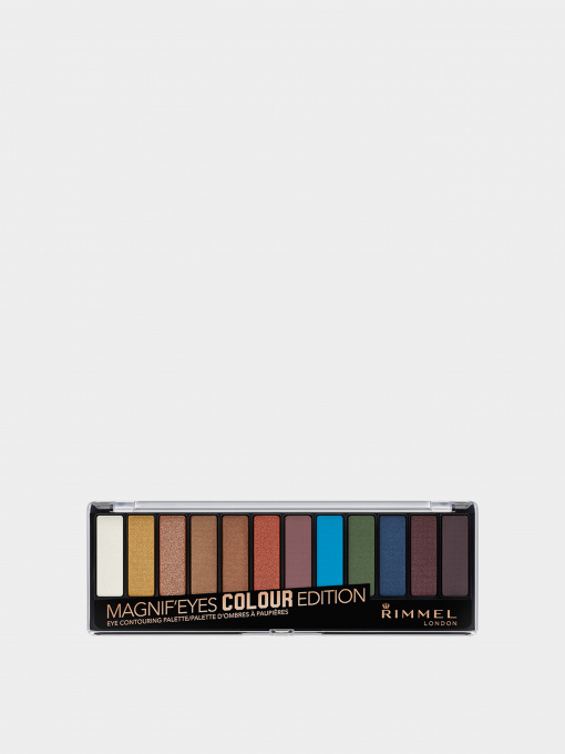 Палетка теней для век Magnif'Eyes Eyeshadow Palette Wow Edition RIMMEL модель 3614224525149 Фото