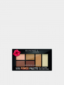 Палетка тіней 3в1 Mini Power Palette RIMMEL модель 3614228937290 Фото