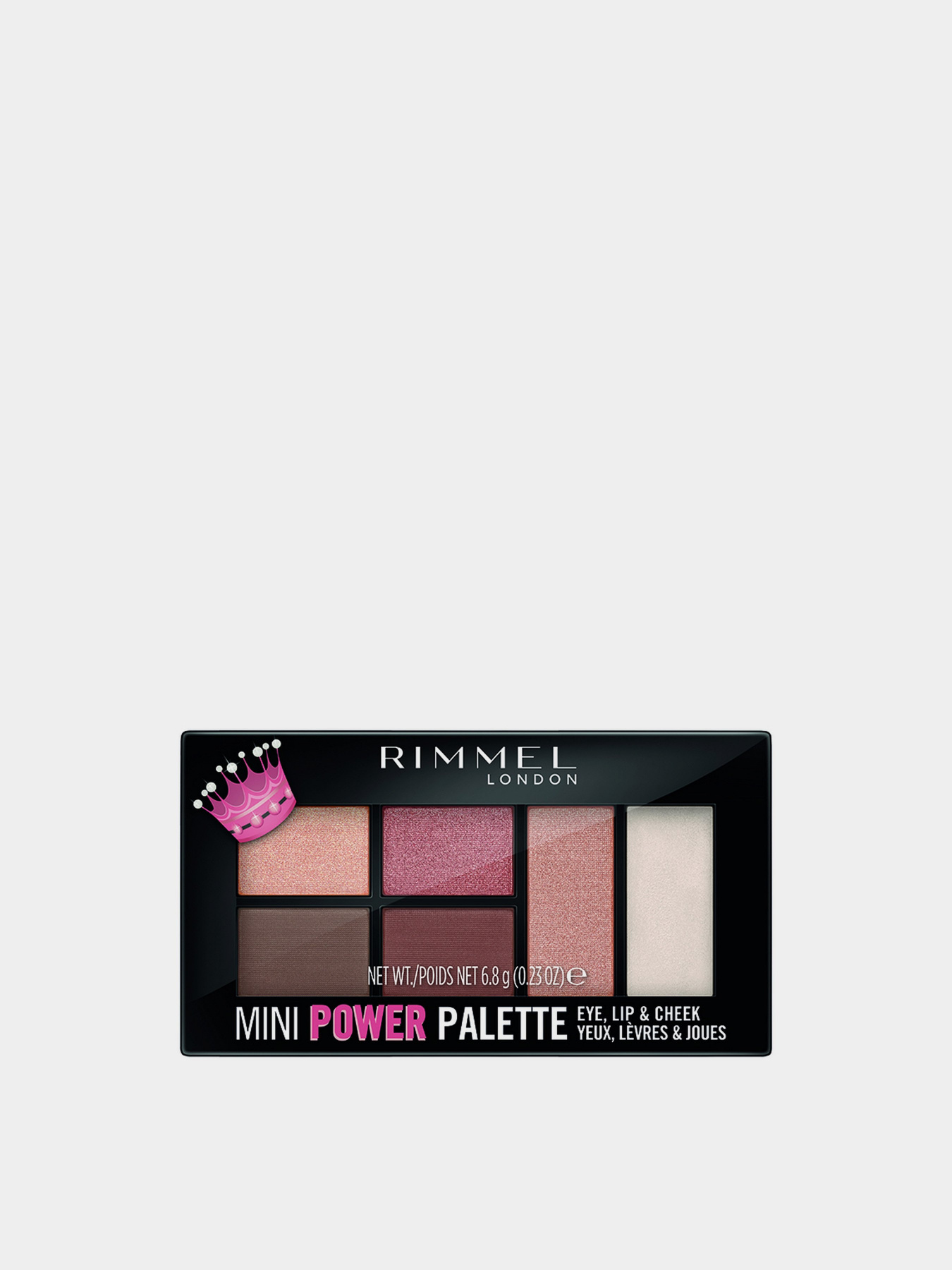 Палетка тіней 3в1 Mini Power Palette RIMMEL модель 3614228937313 Фото