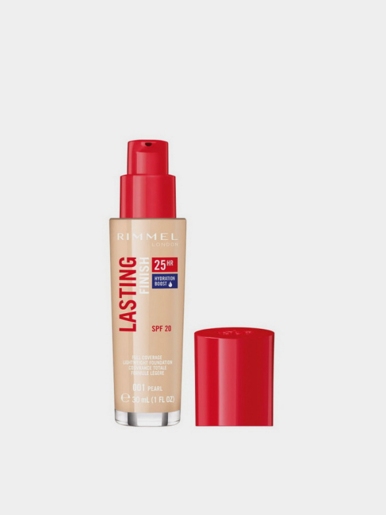 Основа тональна SPF 20 Lasting Finish 25HR Hydration Boost Foundation RIMMEL модель 3616301235972 Фото
