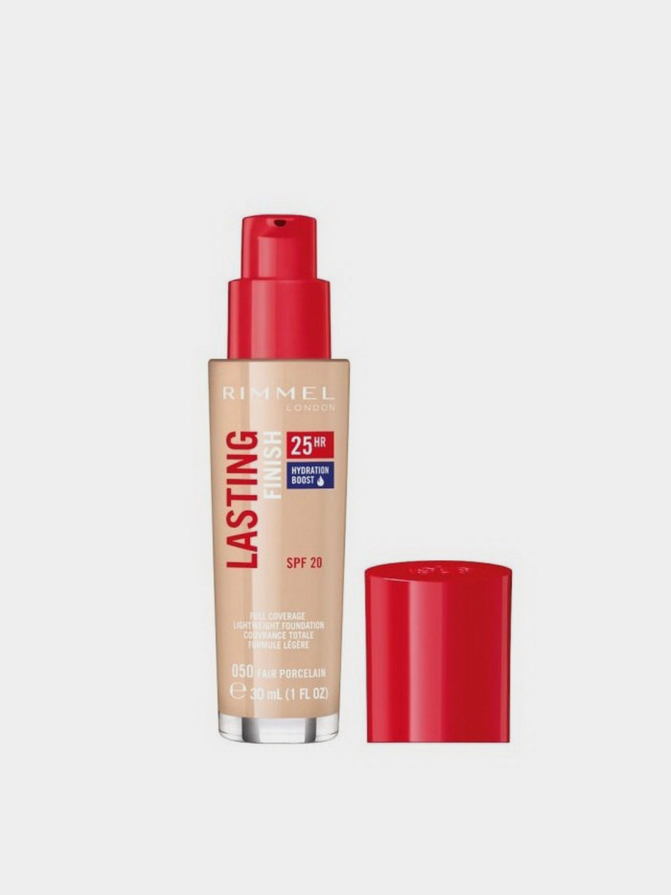 Основа тональная SPF 20 Lasting Finish 25HR Hydration Boost Foundation RIMMEL модель 3616301235989 Фото