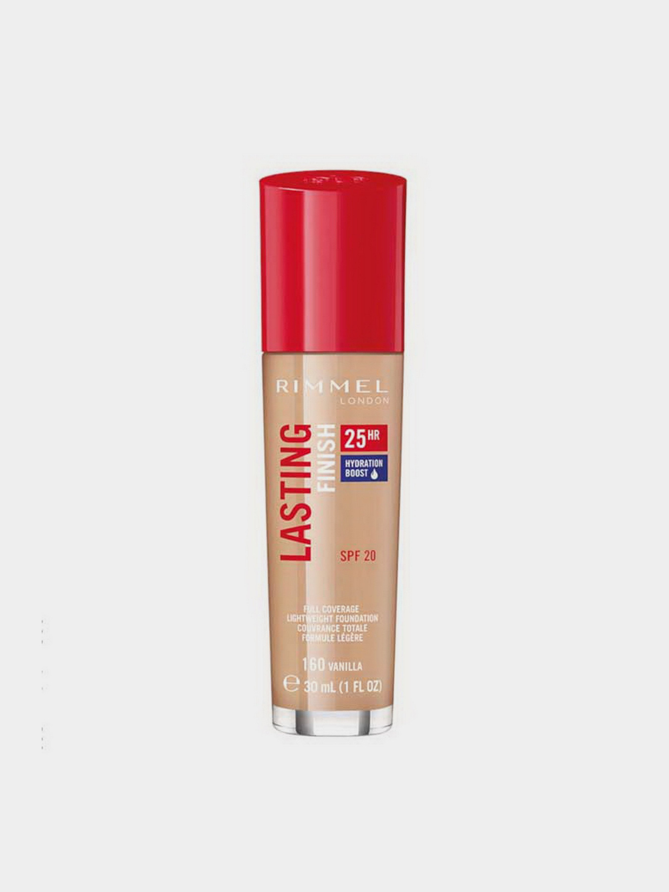Основа тональна SPF 20 Lasting Finish 25HR Hydration Boost Foundation RIMMEL модель 3616301236016 Фото
