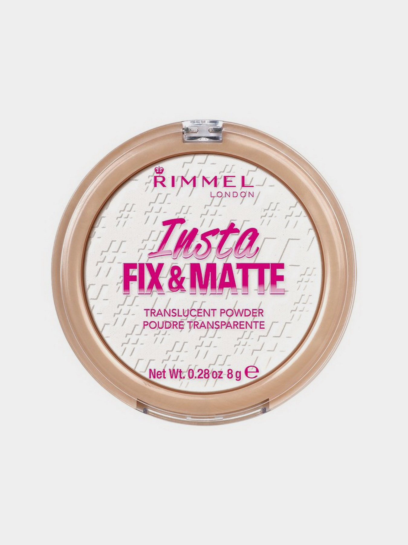 Пудра компактна матуюча Insta Fix & Matte RIMMEL модель 3614223685349 Фото