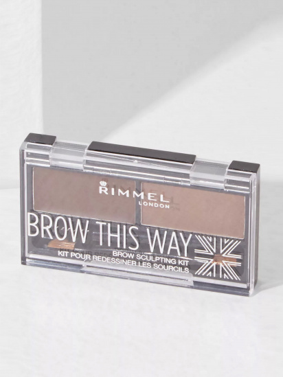 RIMMEL ­Набір для моделювання брів Brow This Way Eyebrow Sculpting Kit модель 3607344535037 — фото - INTERTOP