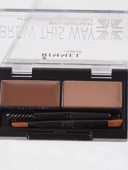 RIMMEL ­Набір для моделювання брів Brow This Way Eyebrow Sculpting Kit модель 3607344535037 — фото 4 - INTERTOP