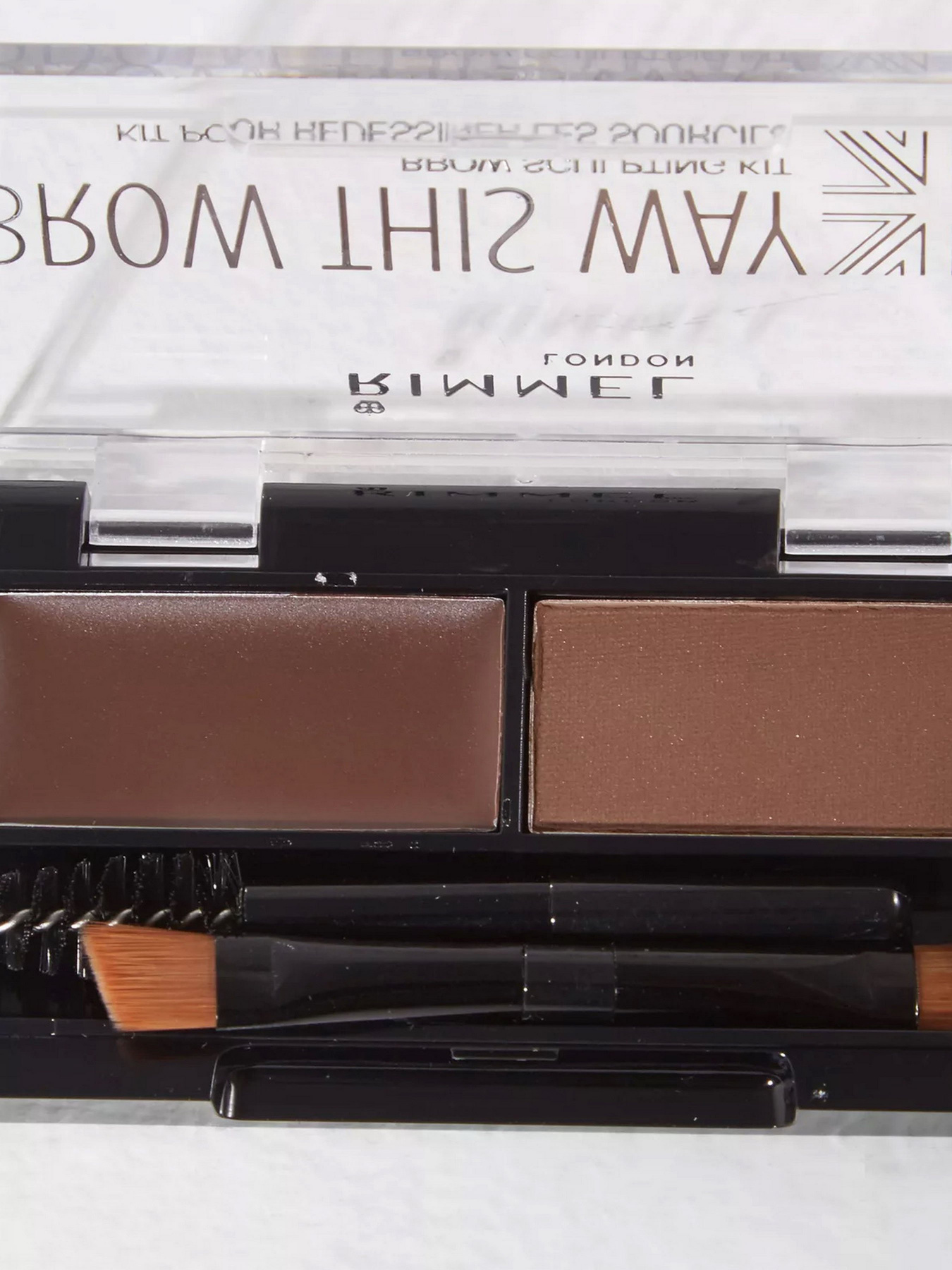 Набор для моделирования бровей Brow This Way Eyebrow Sculpting Kit RIMMEL модель 3607344535044 Фото