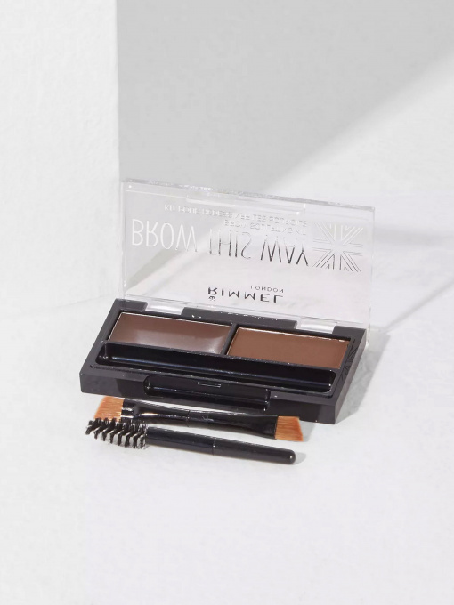 Набір для моделювання брів Brow This Way Eyebrow Sculpting Kit RIMMEL модель 3607344535044 Фото