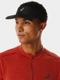 Кепка Asics Visor Модель 3013A871-001 Чорний Фото