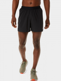 Шорты спортивные Asics Road 5In модель 2011C391-001 Чорний Фото