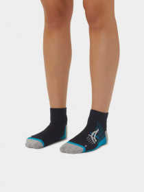 Шкарпетки Asics Icon Run Quarter модель 3013A867-400 Синій Фото