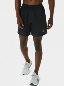 Шорти спортивні Asics Icon модель 2011C730-001 Чорний, сірий Фото